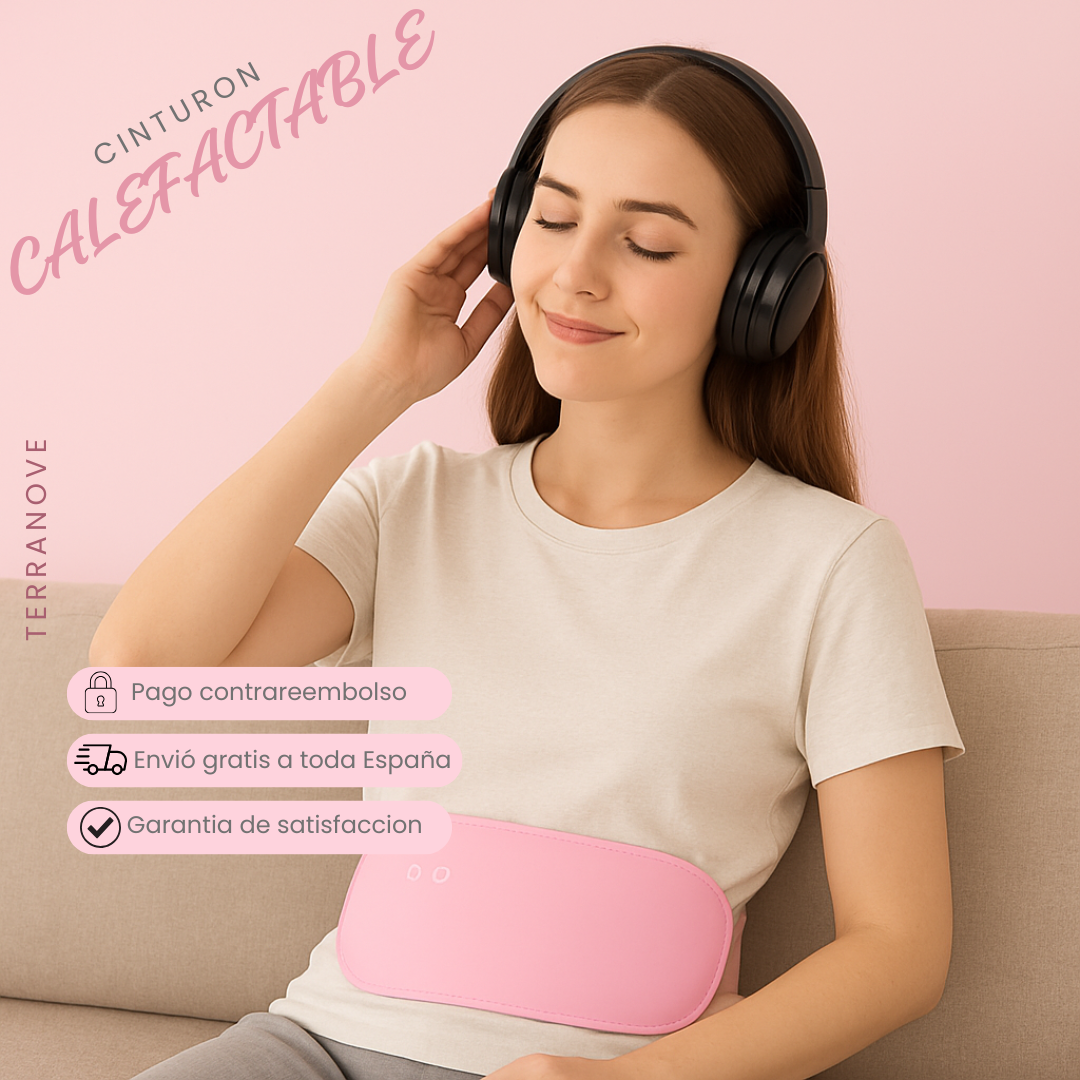 Cinturón calefactado menstrual